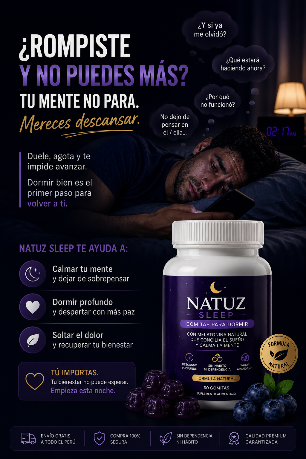 ¿Te duermes tarde y aun así despiertas cansado? 10gr