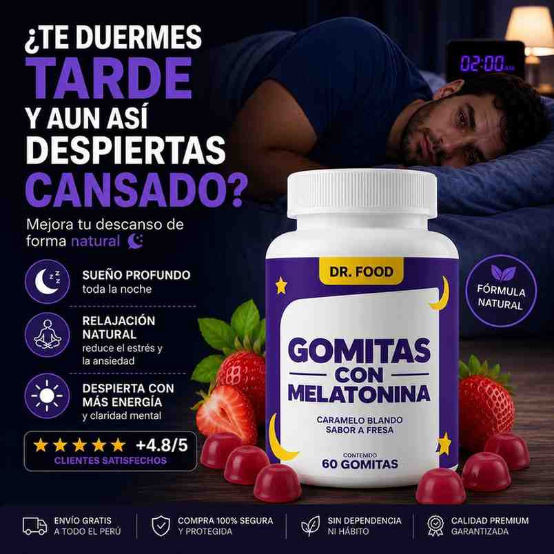 ¿Te duermes tarde y aun así despiertas cansado? 10gr