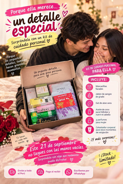 KIT CUIDADO PERSONAL 12 EN 1 + ENVIO GRATIS